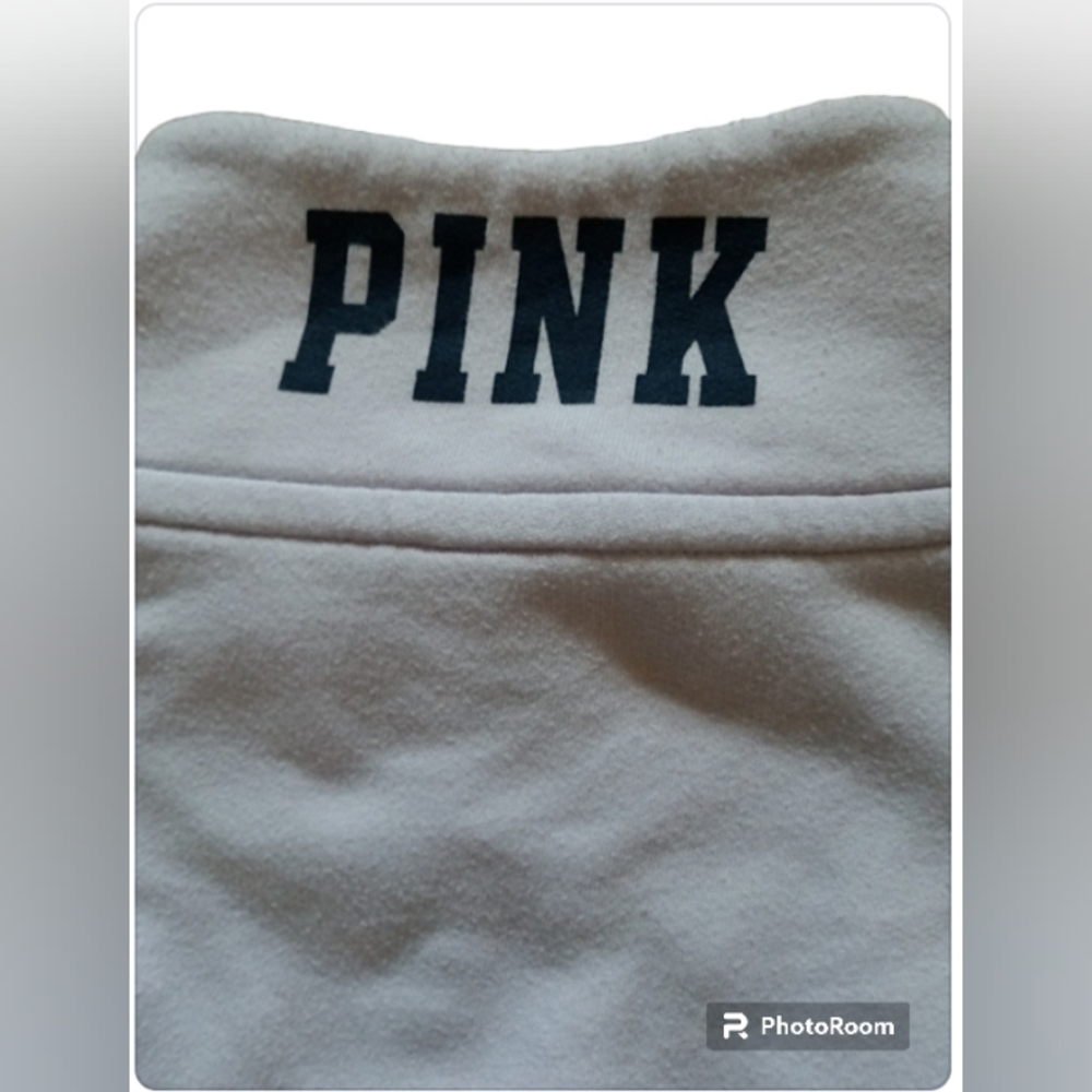 PINK VS Sweatshirt & Leggings Colorblock Set Lilac & Dark Grey - Picture 5 of 8